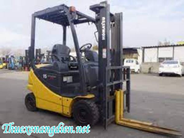 Xe nâng điện Komatsu 1.5 tấn