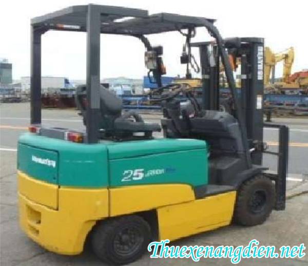 Xe nâng điện Komatsu 2.5 tấn